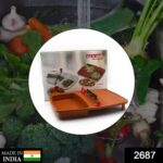 Cut & Wash Box & Tray – Versatile Kitchen Tool for Fruits & Vegetables - With Dupatta by Nari Haat, Indian ethnic w...