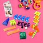 Marble Magnetrix Magnetic Marble Run Building Set - Front View by Nari Haat, Indian ethnic wear, women clothing, desi...