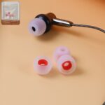 Premium Silicone Earbud Tips - (4 Pc / Set) - Neckline Detail by Nari Haat, Indian ethnic wear, women clothing, desig...