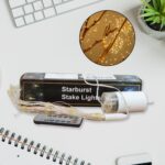 Remote Controlled Starburst Firework LED Hanging Decorative Light (1 Pc) - Closeup Embroidery by Nari Haat, Indian et...