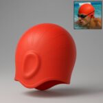Konex Professional Silicone Swimming Cap (1 Pc) - Front View by Nari Haat, Indian ethnic wear, women clothing, design...