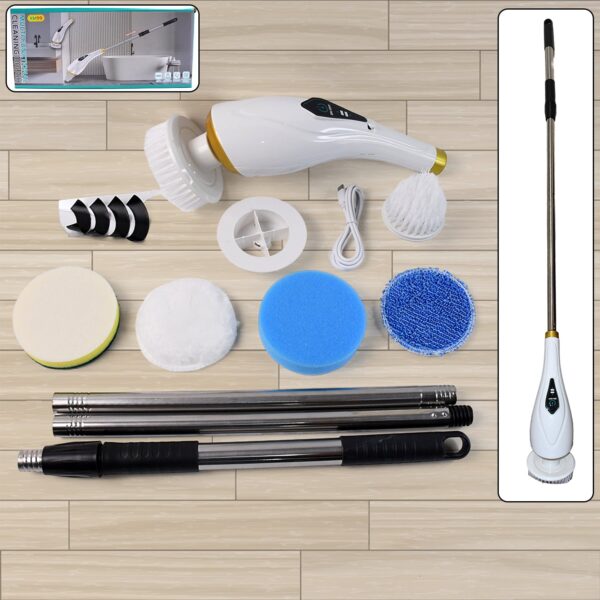 Electric Spin Scrubber (11 IN 1) - Front View by Nari Haat, Indian ethnic wear, women clothing, designer suit