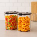 1200 ML Airtight Lock & Lock Food Storage Container Set – 2 Piece - Front View by Nari Haat, Indian ethnic wear, wo...