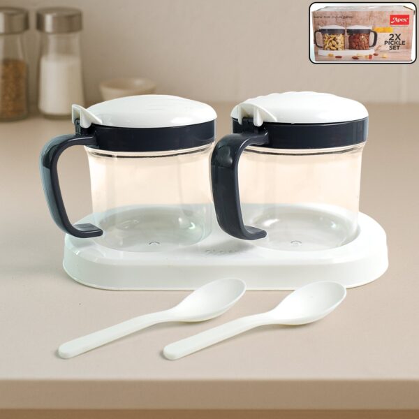 Apex Container Pickle (2 Pc) - Front View by Nari Haat, Indian ethnic wear, women clothing, designer suit