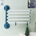 Rotating Bar Wall Mounted Swivel Towel Rack - Front View by Nari Haat, Indian ethnic wear, women clothing, designer suit