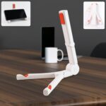 Multipurpose Adjustable Foldable Mobile Phone & Tablet Stand (1 Pc) - Front View by Nari Haat, Indian ethnic wear, wo...
