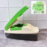 Supermom 14-in-1 Nicer Dicer – Multipurpose Vegetable & Fruit Chopper - Front View by Nari Haat, Indian ethnic wear...