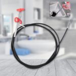 Flexible Spring Drain Cleaning Tool with Hand Grip (1 Pc / 298 Cm) - Front View by Nari Haat, Indian ethnic wear, wom...