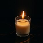 In'lief Scented Votive Jar Candle in Glass / Sweet Dreams Soy Blend Candle (50 Gm) - Front View by Nari Haat, Indian ...