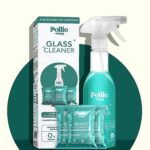 Pollic Kadam Concentrated Glass & Mirror Cleaner Refill Kit Reusable Spray Bottle - Front View by Nari Haat, Indian e...