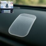 Large Transparent Anti-Slip Dashboard Mat for Car (1 Pc) - Front View by Nari Haat, Indian ethnic wear, women clothin...