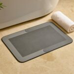 Super-Absorbent Quick-Dry Bathroom Floor Mat - (1 Pc / 80x50 Cm) - Front View by Nari Haat, Indian ethnic wear, women...