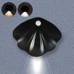 Shell-Shaped Motion Sensor Night Light - Front View by Nari Haat, Indian ethnic wear, women clothing, designer suit