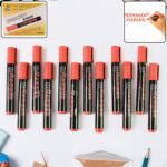 Marker Red Ink, Bold Tip, Quick-Dry Alcohol-BQased Marker (1 Pc) - Fabric Detail by Nari Haat, Indian ethnic wear, wo...