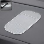 Medium Transparent Anti-Slip Car Dashboard Mat (1 Pc) - Front View by Nari Haat, Indian ethnic wear, women clothing, ...
