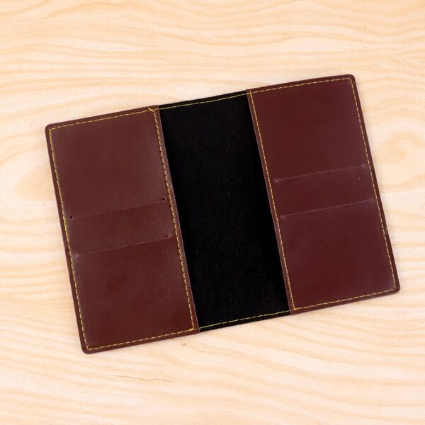PU Leather Multipurpose Card Holder & Slim Travel Wallet (1 Pc) - Front View by Nari Haat, Indian ethnic wear, women ...