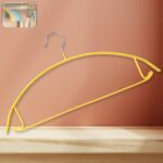 Premium Heavy Duty Multipurpose Clothes Hanger Metal Hook Cloth Hanger (1 Pc) - Front View by Nari Haat, Indian ethni...