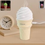 Ice Cream Cone Shape Air Freshener Humidifier (1Pc / Cream Color) - Front View by Nari Haat, Indian ethnic wear, wome...