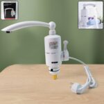 Instant Heating Electric Water Heater Faucet Tap (1 Pc / Mix Design) - Front View by Nari Haat, Indian ethnic wear, w...