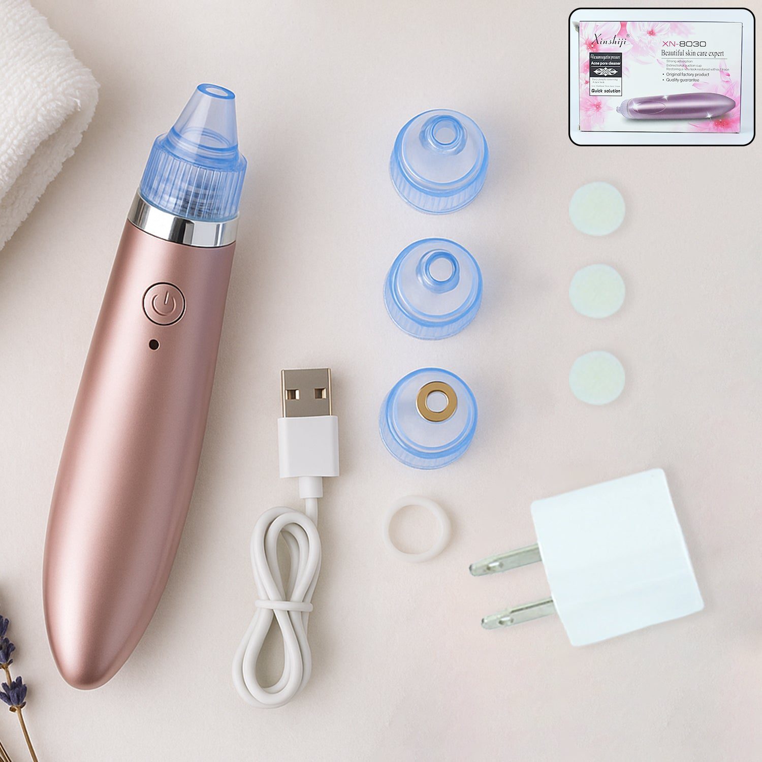 01_a9a9675d-cb74-42b6-86be-2d31282fc772.jpg Vacuum Suction Tool with 4 Suction Head (Multi-Color / 1 Set) - Front View by Nari Haat, Indian ethnic wear, women cl...