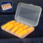 Foam Ear Plugs with Portable Storage Box (5 Pairs) - Front View by Nari Haat, Indian ethnic wear, women clothing, des...