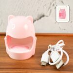 Mini LED Nail Dryer – USB Rechargeable Nail Polish Curing Lamp (1 Pc) - Neckline Detail by Nari Haat, Indian ethnic...