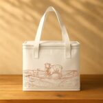 Insulated Thermal Lunch Bag (1 Pc) - Front View by Nari Haat, Indian ethnic wear, women clothing, designer suit