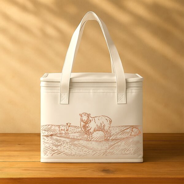 Insulated Thermal Lunch Bag (1 Pc) - Front View by Nari Haat, Indian ethnic wear, women clothing, designer suit