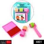 Roller Stamp – Fun for Kids and Children for Household Play Purposes - With Dupatta by Nari Haat, Indian ethnic wea...