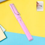 Pink 2-in-1 Everlasting Magic Pencil Replaceable Eraser – Inkless, Reusable, Portable - Front View by Nari Haat, In...