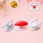 Adhesive Wall Hook Set  For KItchen, Bathroom & Home (3pc) - Front View by Nari Haat, Indian ethnic wear, women cloth...