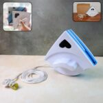 DOUBLE FACE GLASS CLEANER WINDOW SQUEEGEE, MAGNETIC WINDOW WASHING EQUIPMENT - Front View by Nari Haat, Indian ethnic...