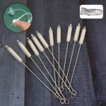 Straw & Bottle Cleaning Brush Set (10 Pc) - Front View by Nari Haat, Indian ethnic wear, women clothing, designer suit