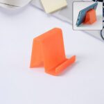 Durable Plastic Mobile Phone Stand with Angled Support (1 Pc / Mix Color) - Closeup Embroidery by Nari Haat, Indian e...