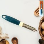 Apex Stainless Steel Blade Potato Peeler (1 Pc) - Closeup Embroidery by Nari Haat, Indian ethnic wear, women clothing...