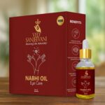 Ved Sanjeevani 100% Organic Ayurvedic Nabhi Oil for Eye Care (30ML / 1 Pc) - Front View by Nari Haat, Indian ethnic w...
