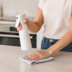 Multipurpose Plastic Mist Spray Bottle (250 ML / Mix Color / 1 Pc) - Full Detail by Nari Haat, Indian ethnic wear, wo...