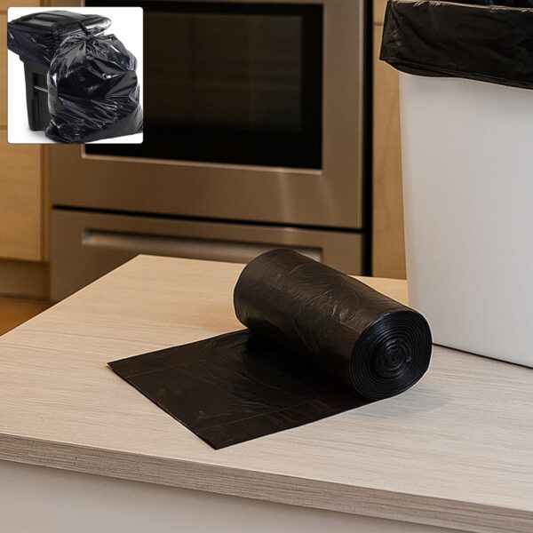 Garbage Bags Roll 45 x 45 cm (1 Pc / Mix Color) - Front View by Nari Haat, Indian ethnic wear, women clothing, design...