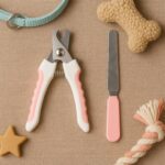 Pet Nail Clipper and Nail File Grooming Kit for Dogs and Cats (Mix Color / 2 Pc) - Fabric Detail by Nari Haat, Indian...