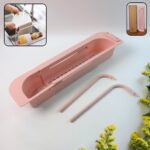 Over-Sink Expandable Sink Caddy with Dual Towel Bar & Drip Tray - Closeup Embroidery by Nari Haat, Indian ethnic wear...