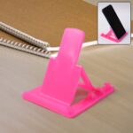 Adjustable Foldable Plastic Mobile Phone Stand Holder (1 Pc) - Front View by Nari Haat, Indian ethnic wear, women clo...