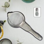 Ritu Heavy-Duty Stainless Steel Fine Mesh Tea Strainer (1 Pc) - Front View by Nari Haat, Indian ethnic wear, women cl...