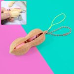 Peanut Popper Fidget Toy, Fun Peanut Pods Anxiety Stress Relief Toy (1Pc) - Front View by Nari Haat, Indian ethnic we...