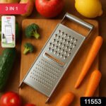Apex Stainless Steel Grater & Slicer (3 in 1) - With Dupatta by Nari Haat, Indian ethnic wear, women clothing, design...