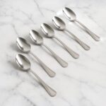 Supermom Stainless Steel Dining Spoons (6 Pc / Set) - Front View by Nari Haat, Indian ethnic wear, women clothing, de...