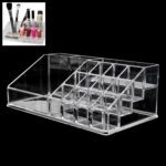 16 Compartment Cosmetic Makeup Jewellery Lipstick Storage Organiser Box - Front View by Nari Haat, Indian ethnic wear...