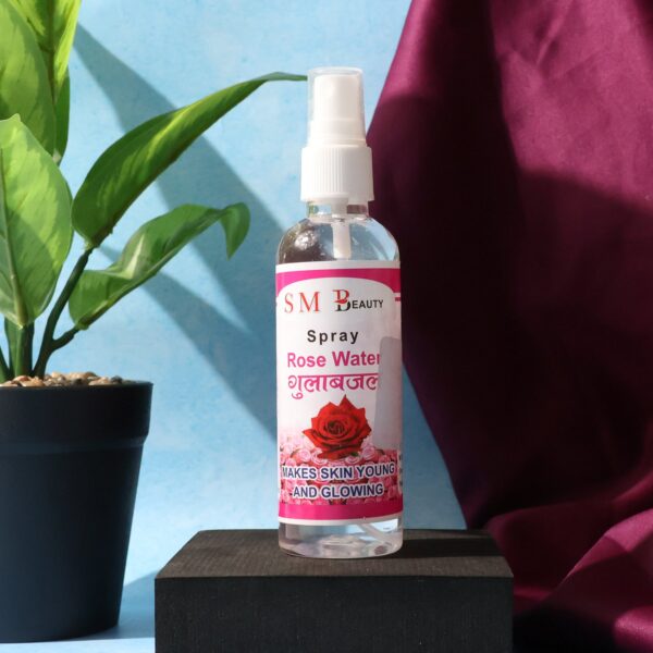Rose Water Spray for Face & Skin Hydration - (1 Pc / 100ML) - Front View by Nari Haat, Indian ethnic wear, women clot...
