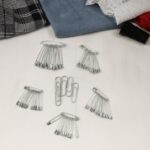 Multipurpose Metal Safety Pin Assortment Set - Fabric Detail by Nari Haat, Indian ethnic wear, women clothing, design...