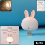 Cute USB Rabbit Night Light with Sound / Voice Activation - With Dupatta by Nari Haat, Indian ethnic wear, women clot...