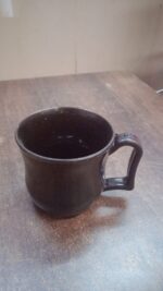 Premium Plastic Coffee / Tea Cups / Mug with Handle(1 Pc / Loose / Black) - Full Detail by Nari Haat, Indian ethnic w...